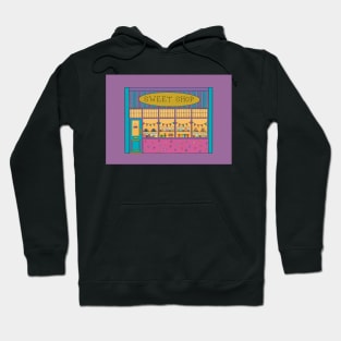 Sweet Shop Illustration Hoodie